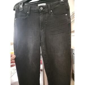 New Paige Size 27 Verdugo Ankle Skinny Jeans Coated A108 See Description